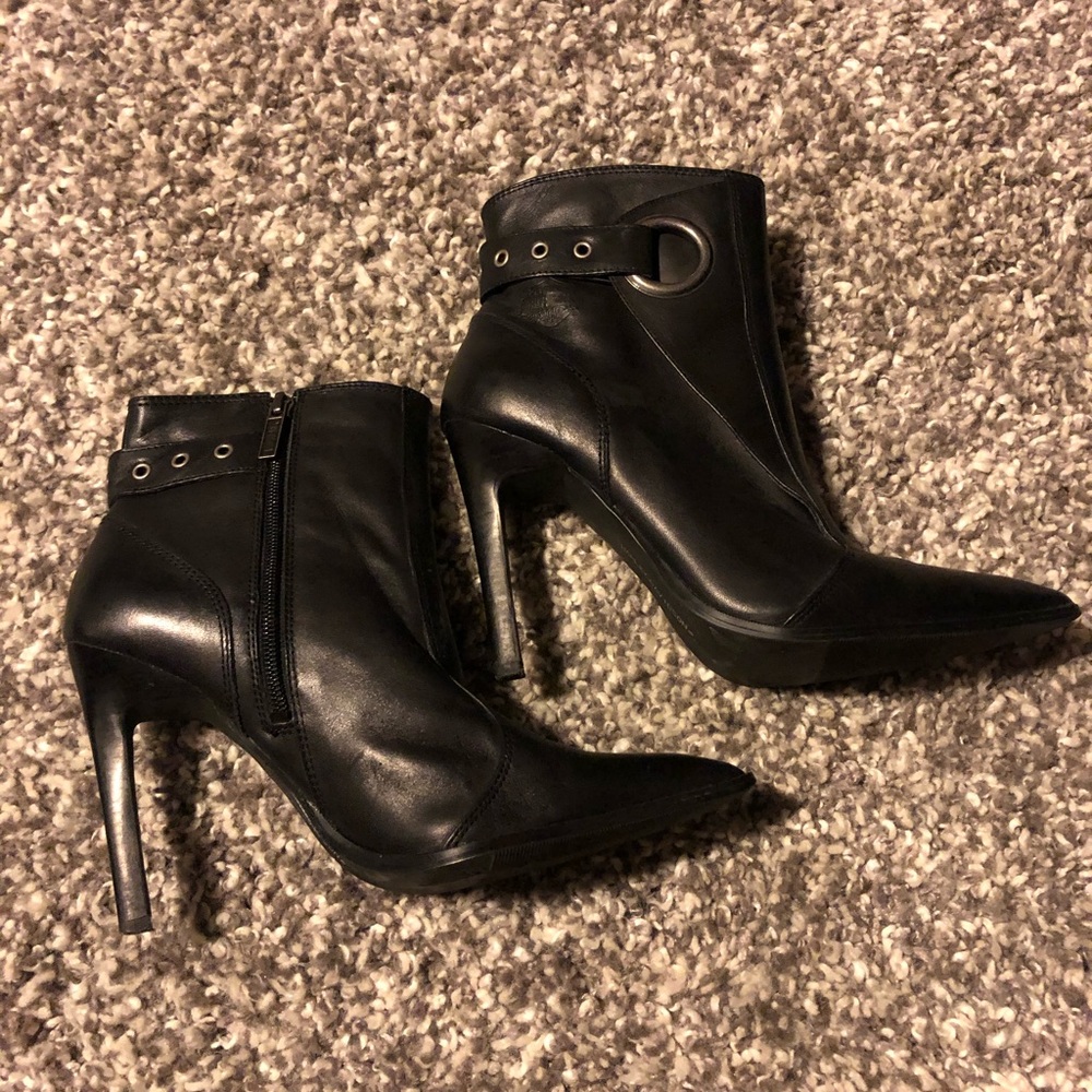 7.5 Harley Davidson Leather Heels